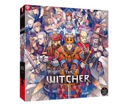 Puzzle Merch The Witcher Northern Realms Puzzles 500